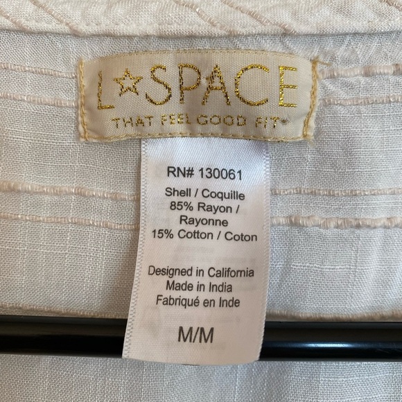 L*Space Love Letters Tunic Size Medium - Picture 9 of 9